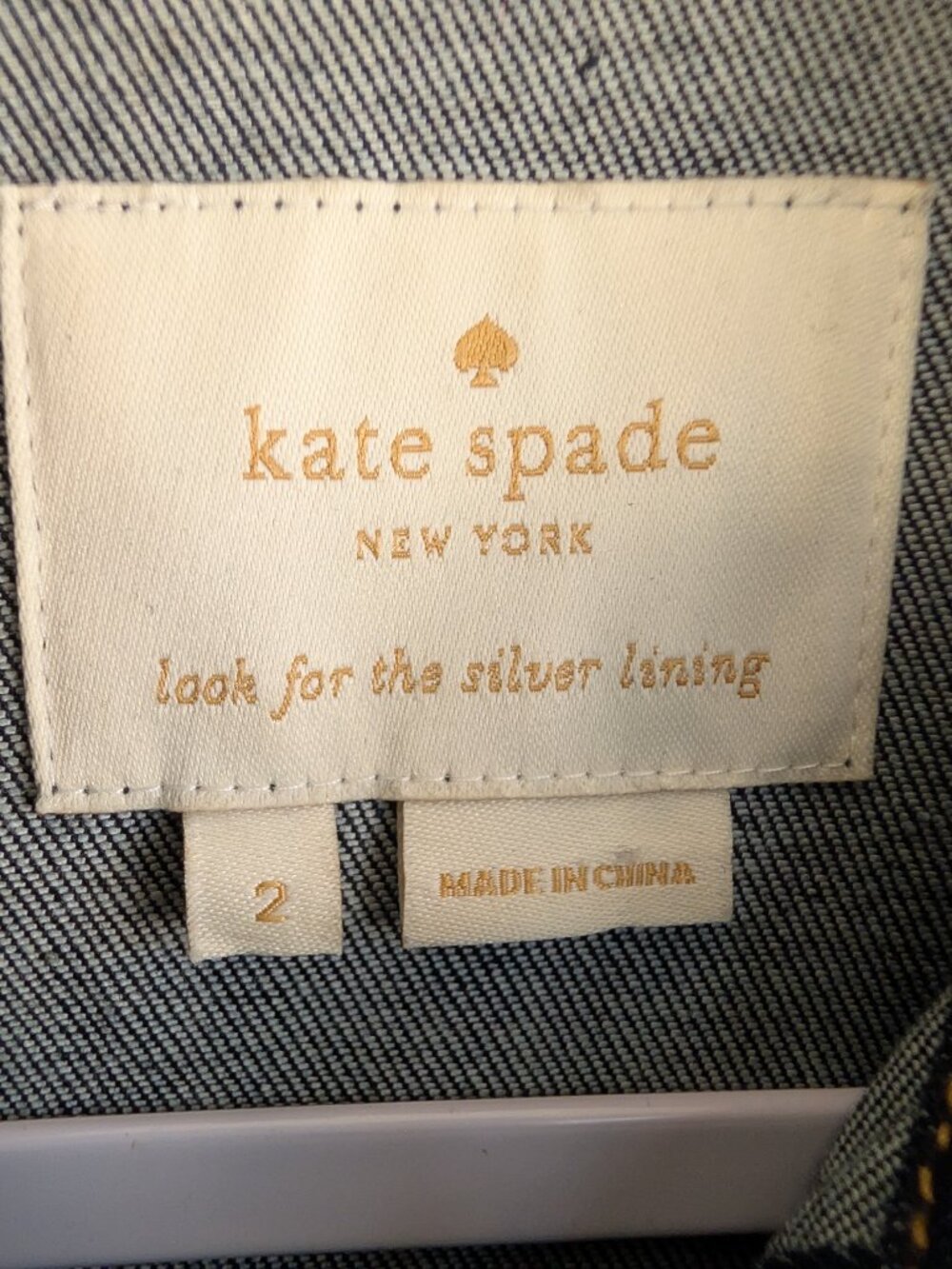 Kate Spade Denim Floral Embroidered Shirt Dress - Picture 9 of 16